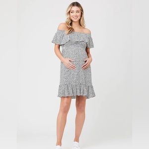 CELEST OFF THE SHOULDER DRESS